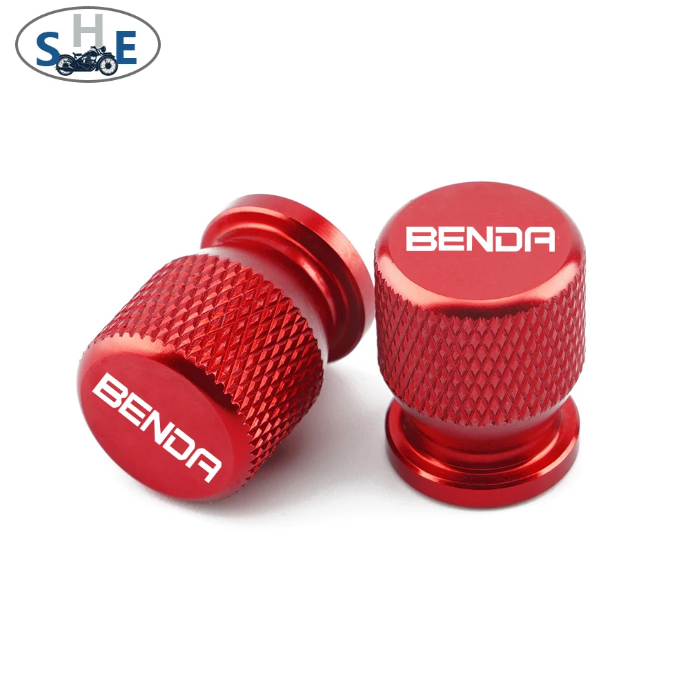 For BENDA Chinchilla 300 450 Rock300 LFS700 LFC700 Motorcyle Accessories Embroidery Keychain Key Ring&Wheel Tire Valve Cap Cover