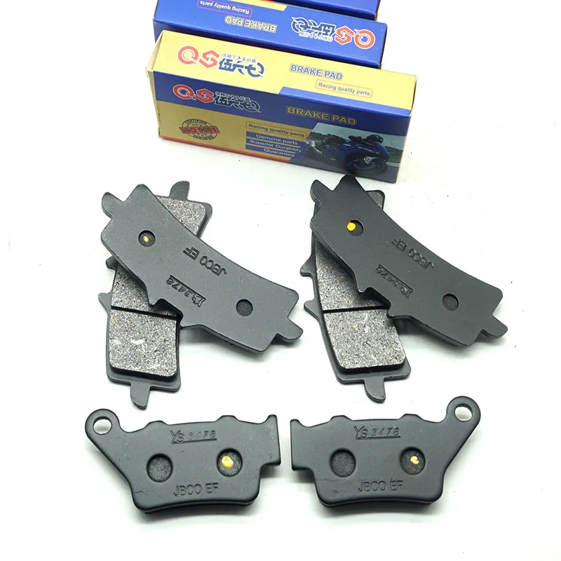 Motorcycle Front Rear Brake Pads for TRIUMPH Street Triple 765 Moto 2 R RS 2024 R Low 2017 2018-2023 Speed RR 2021-2024