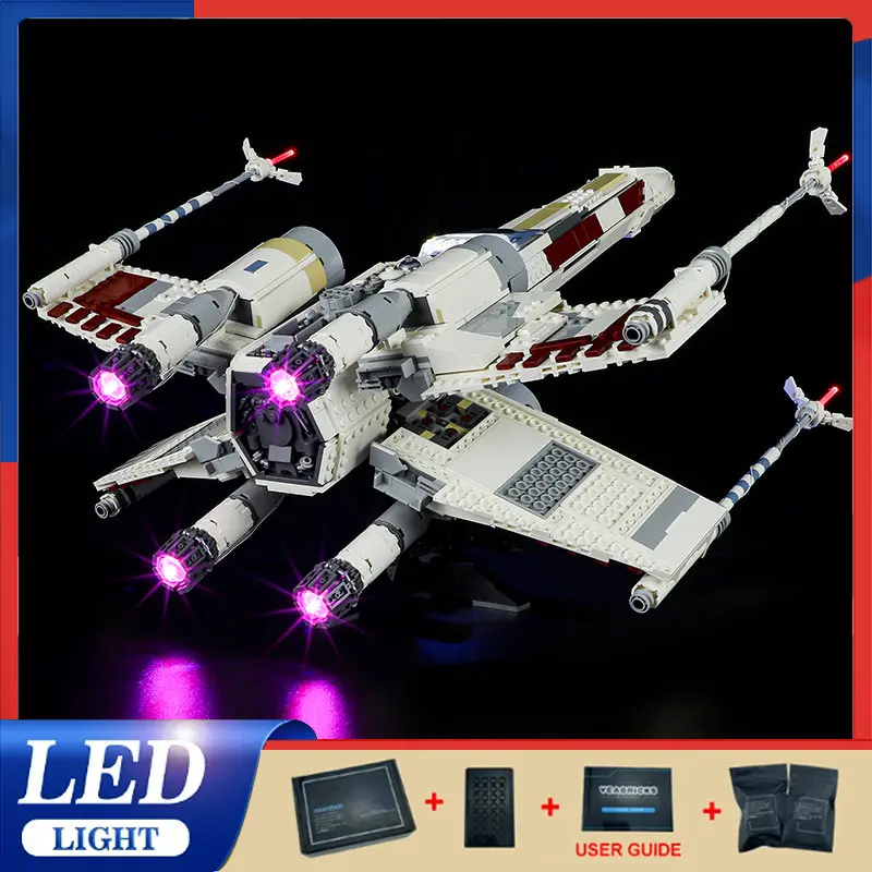 

Diy LED Light Kit For LEGO 75355 X-wing Starfighter(Only LED Light,Without Blocks Model )