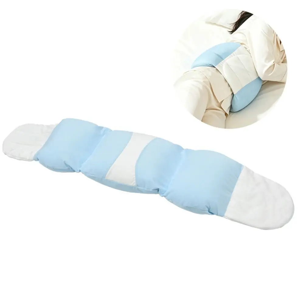 Adjustable Wrap Around Lumbar Support Pillow Breathable Detachable Cover Sleep Waist Supporter Comfortable Ergonomic Design