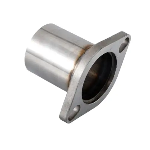 

Stainless Steel 2.5 Inch Exhaust Flange Repair Pipe With Gasket, Bolts And Nuts For Quick Welding Fix