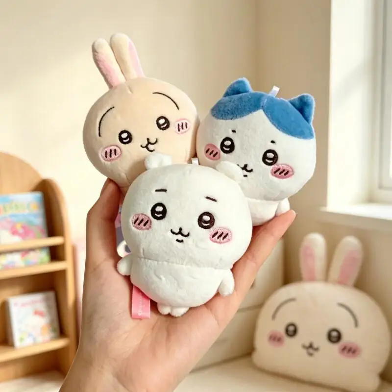 Cute Little Animal Cartoon Plush Keychain Cute Mini Plush Doll Bag Decoration Gift For Friends