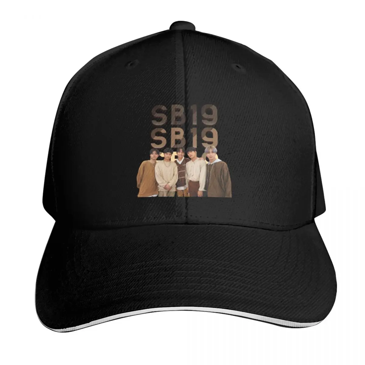SB19 Baseball Cap Breathable Mesh Back Adjustable Buckle Closure Moisture Wicking Quick Dry