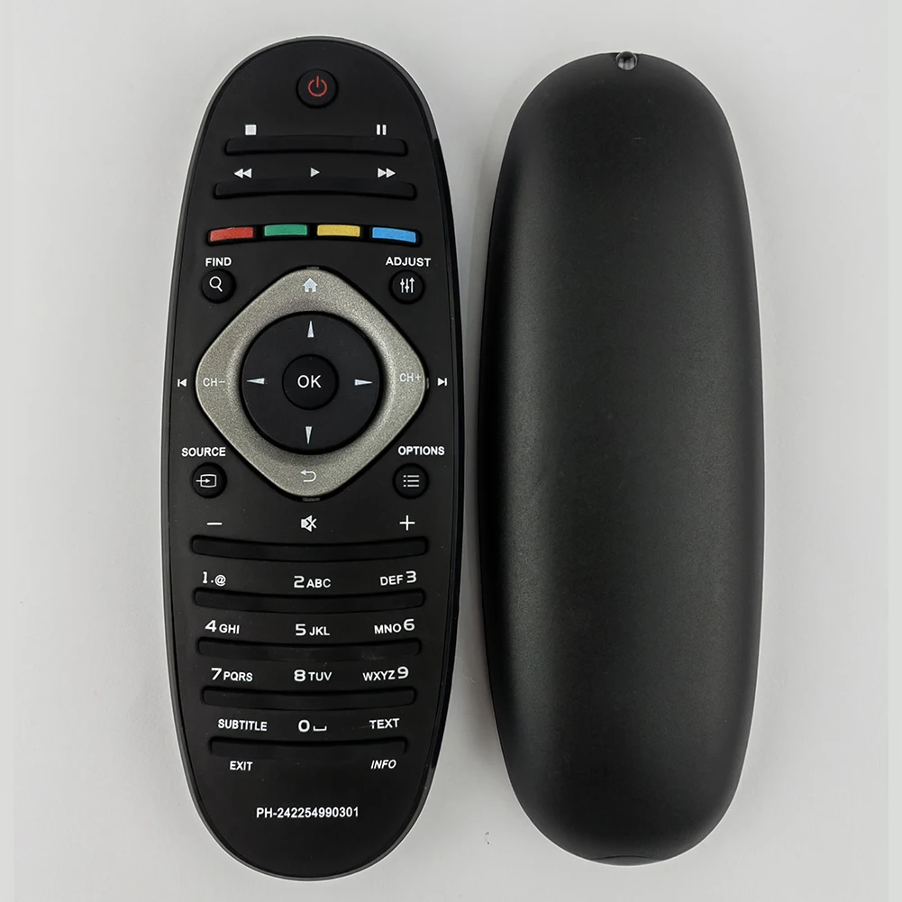 Télécommande TV de remplacement, télécommande sans fil, Distance de transmission plus éloignée pour Philips TV/DVD/AUX