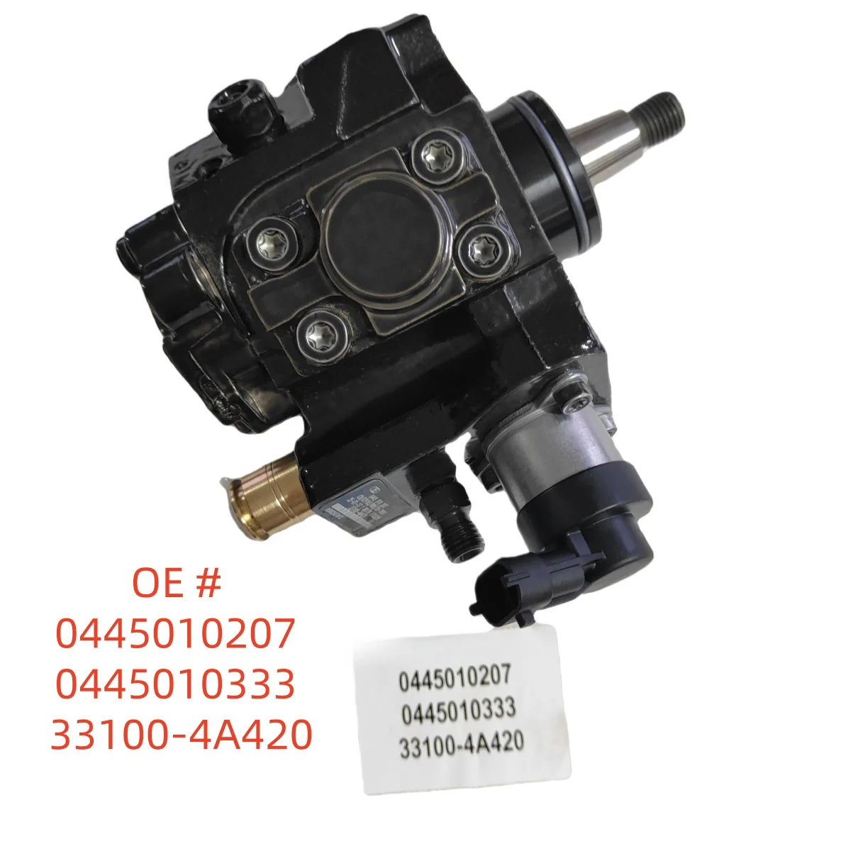 

high quality 0445010207 0445010333 33100-4A420 Common rail fuel pump For KIA