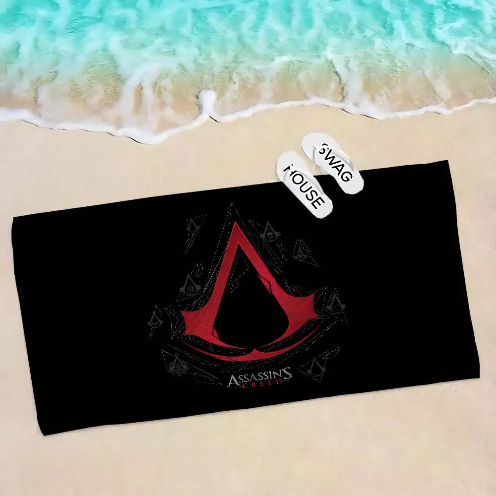 A-Assassin C-Creed Microfiber Beach Towel Absorbent Quick dry Soft Yoga Swimming Resort Mountain Climbing Towel