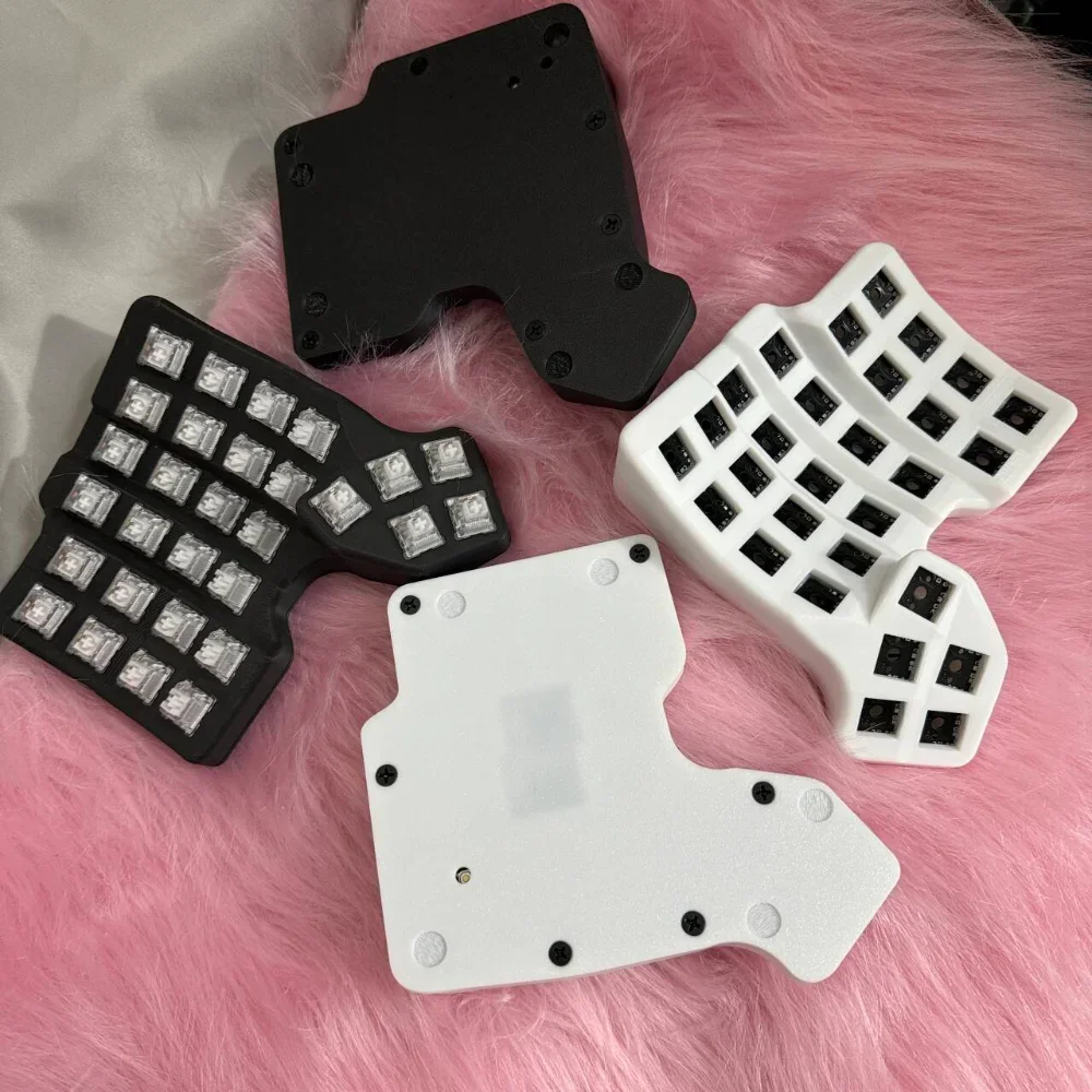 

Scylla Keyboard Kit Custom RGB Wired VIA Welding with Axis/Hot-swap Wireless Bluetooth Zmk Mechanical Keyboard Kit Accessory