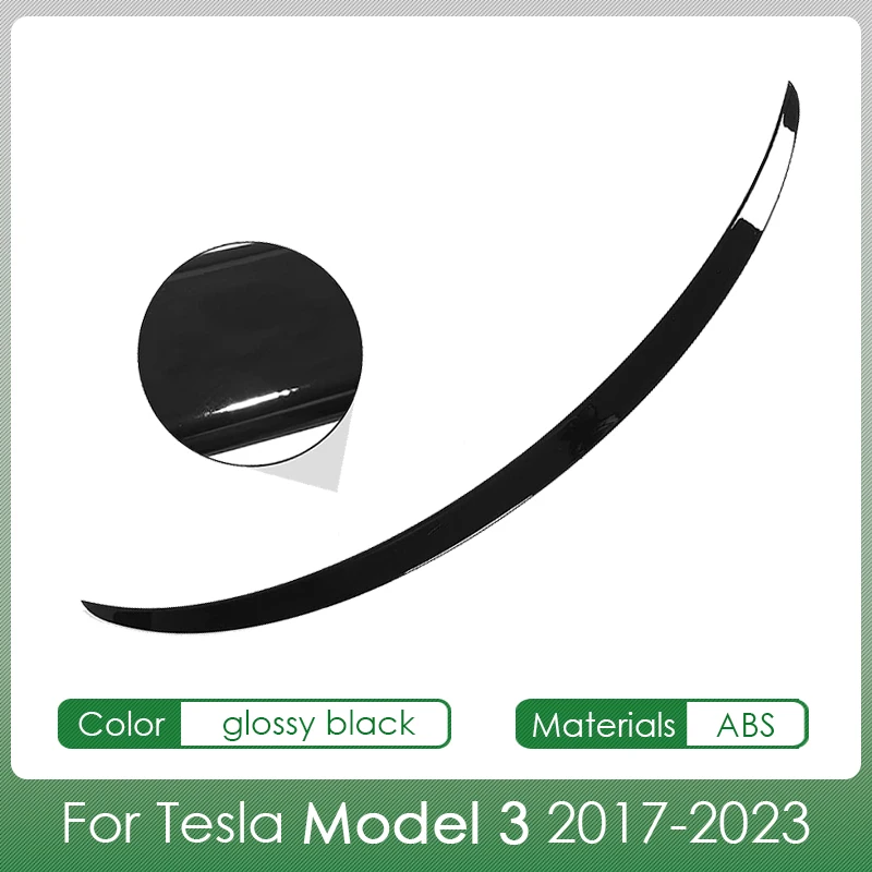 Spoiler voor Tesla Model Y Juniper Accessoires Spoilers Vleugels voor Tesla Model 3 Highland Accessoires 3/Y 2017-2026 ABS Materiaal