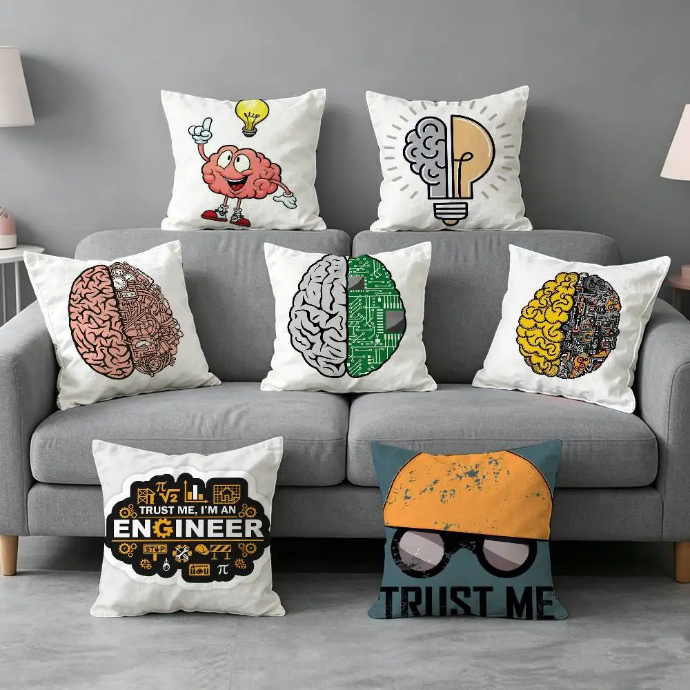 Trust Me I M An Engineer-r Pillow cover gift High definition digital printing,Surprise  vivid pattern Household.
