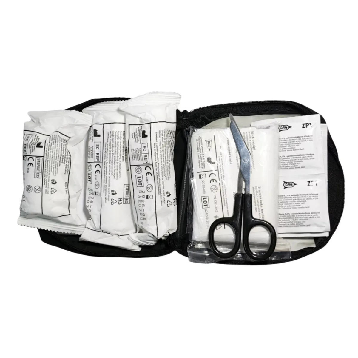 Small First Aid Kit Waterproof Portable Compact Survival Trauma Medical Bag Car Essential Home Multiple Purpose Emergency Kit