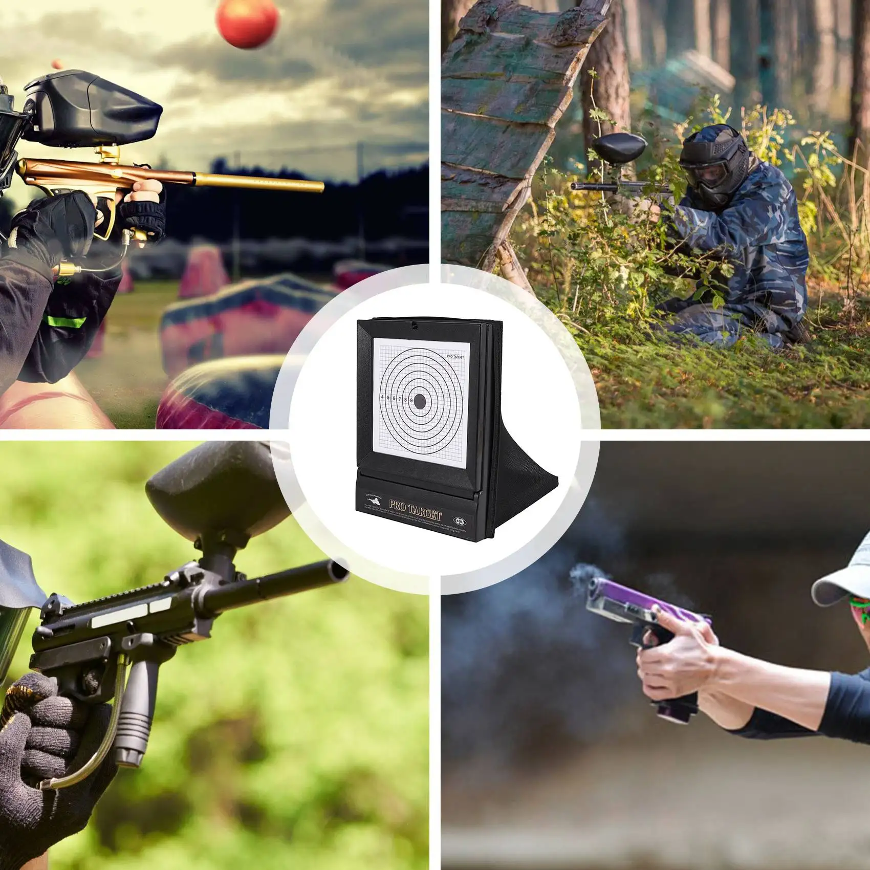 Sale Outdoor Portable Targets for Reusable Bb & Pellet with Trap Net Catcher