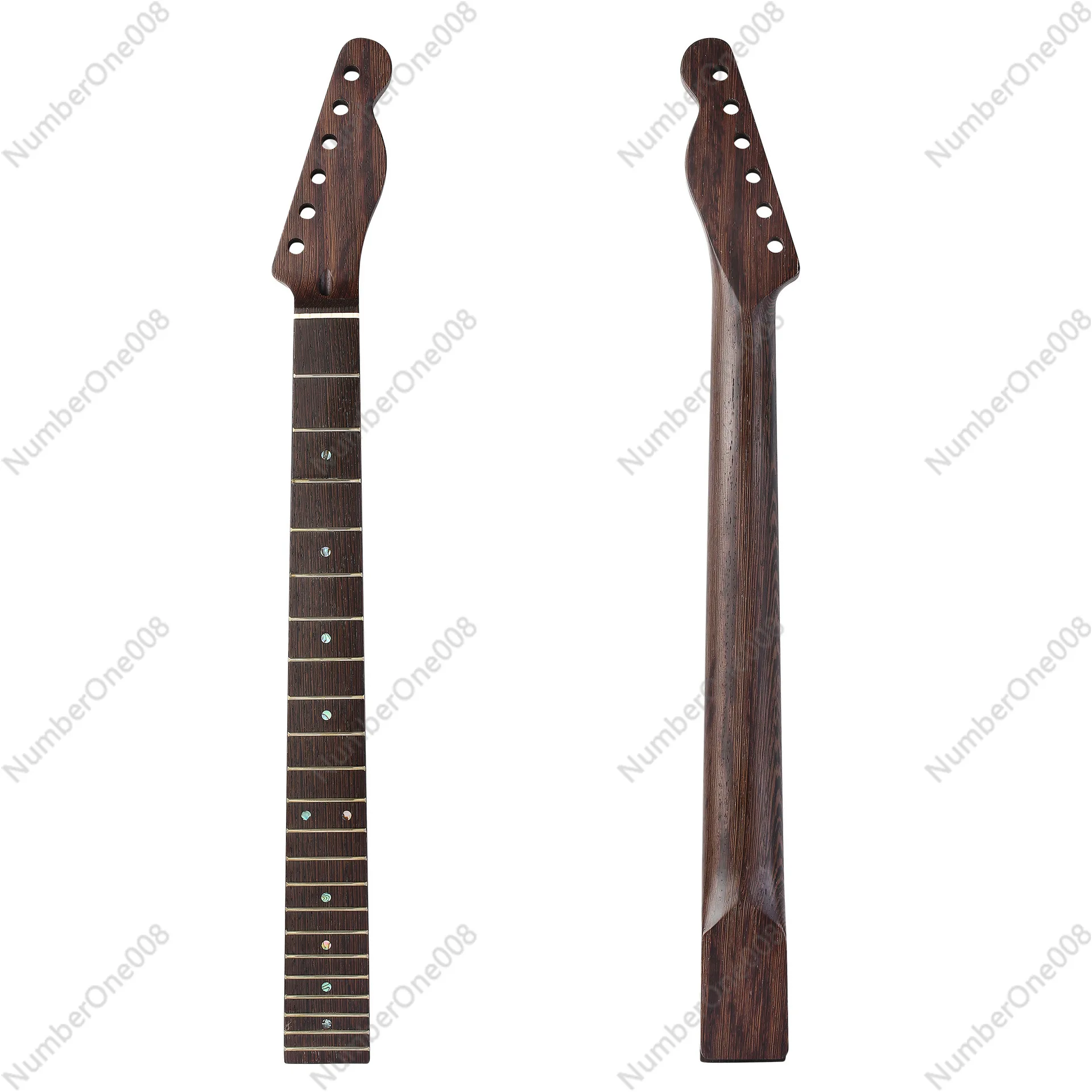 [Matte]-22 Frets TL Chicken Wings Xylophone Handle, Electric Guitar Neck, Color Shell, Sound Point - Beef Bone Pillow, TL Tele