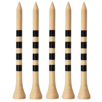 100pcs/bag professional bamboo golf Tee, the strength is 5 times that of ordinary Tee, more durable and more stable 4