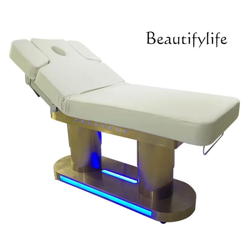 

Electric Lifting Beauty Bed Tattoo Bed Plastic Tattoo Embroidery Bed Ear Picking Health Care Beauty Chair