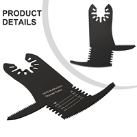 Suitable for Electrical Outlet Boxes  Multi Tool Blade  Oscillating Saw Blade  Multitool Blade  MultiTools Accessories