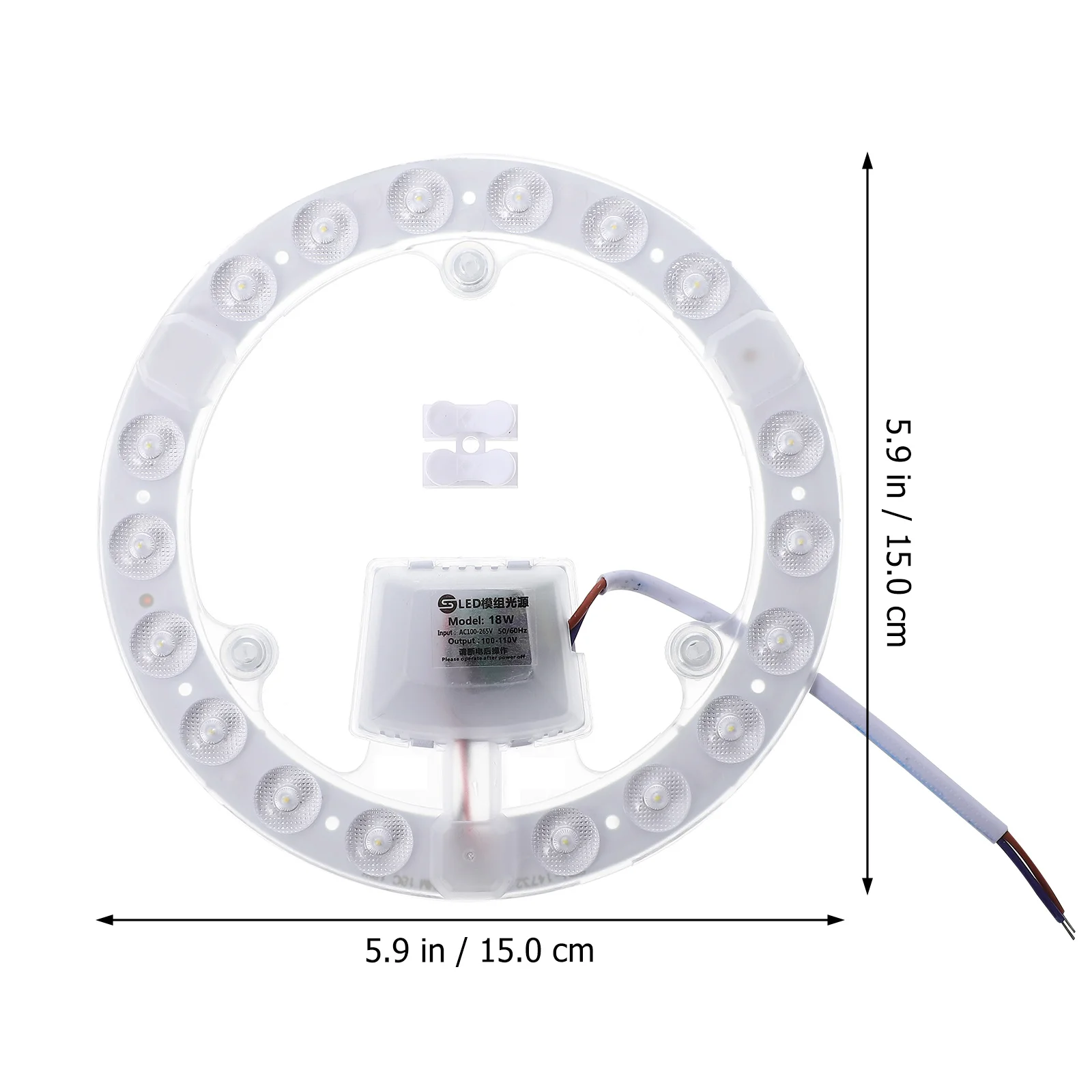 Magnetic Circular Led Light Source Panel For Ceiling Light Transformation Durable Moisture-Proof Lamp Board Lighting Supply