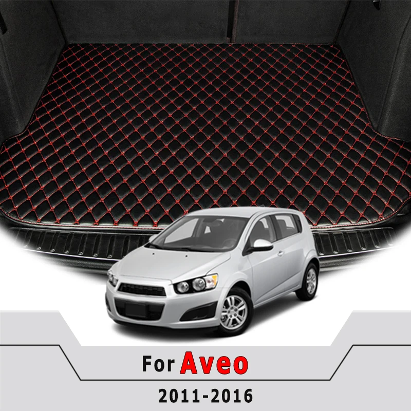 

Коврики в багажник автомобиля подходят для Chevrolet для Aveo Hatchbacks 2016 2015 2014 2013 2012 2011, подкладка в багажник, подушечки для ног, запчасти