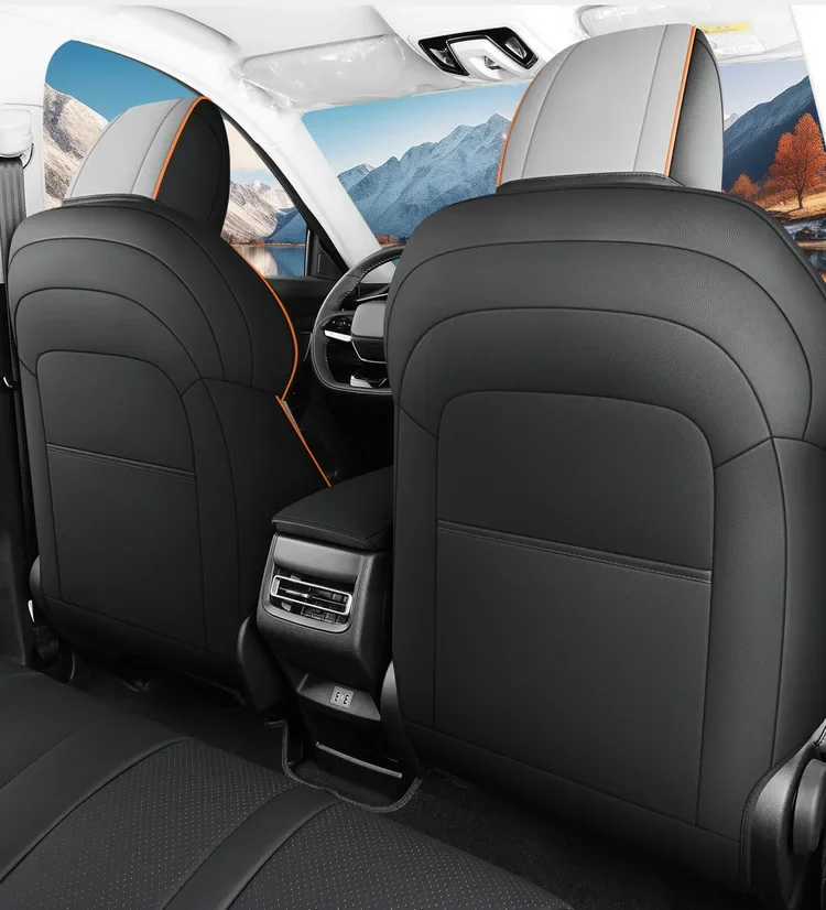 Maßgefertigter Autositzbezug für Changan Oshan X7 Plus 2025 2026, Komplettset, hochwertige Lederaccessoires – Detail 25