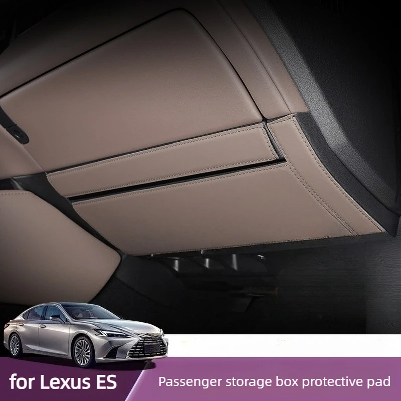 

Passenger Seat Anti-Kick Pad, Glove Box Protective Mat, Interior Mod Accessories for Lexus ES200 ES300h
