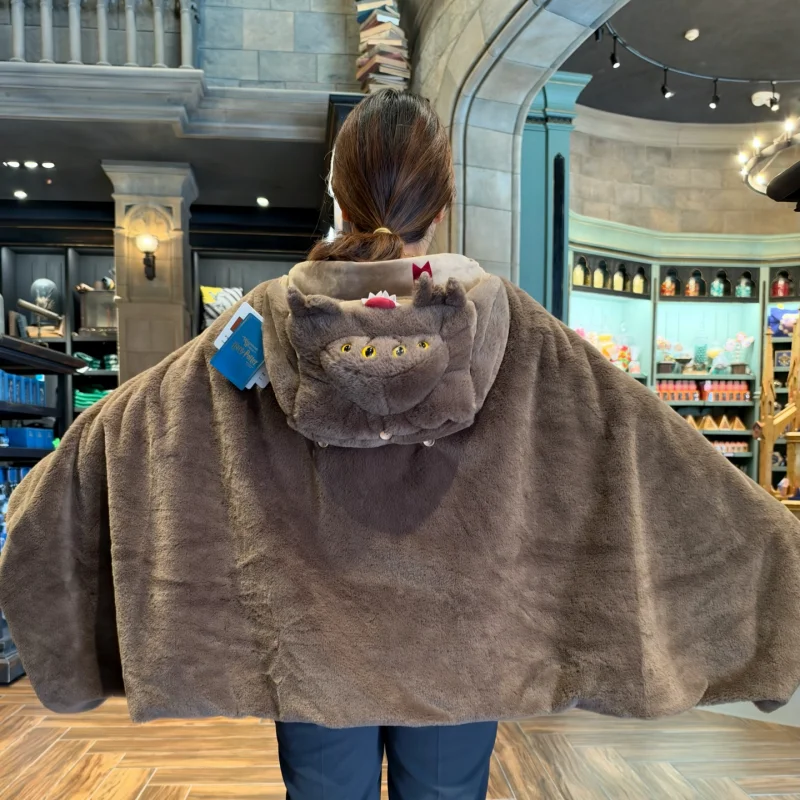 Universal Studios Beijing Monster Book of Monsters Plush Blanket, Hooded Cape & Shawl Souvenir