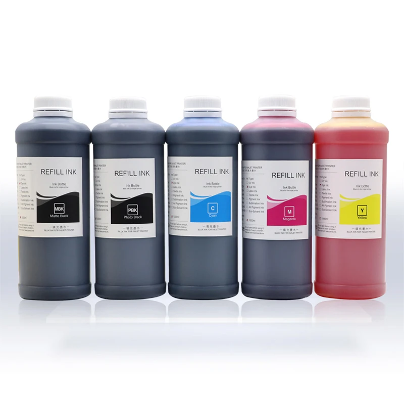 Imagem -06 - Recarga Tinta Corante para Impressora Epson Surecolor Cores T3000 T5000 T7000 T3070 T5070 T7070 T3270 T5270 T7270 T3200 T5200 T7200 500ml