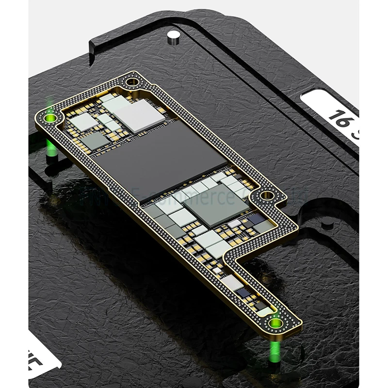 Juego de estación de estañado de capa media de IPX-16 mecánico compatible con IP X 11 12 13 14 15 16 CPU posicionamiento plataforma chapada en estaño accesorio de reparación