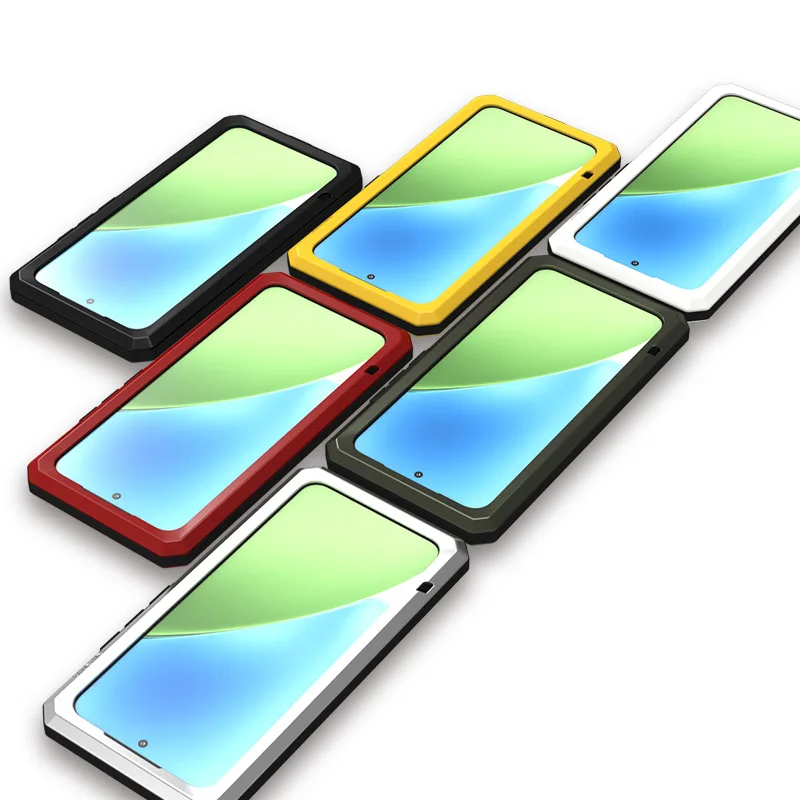 LOVEMEI 메탈 풀 커버 보호 커버, 샤오미 15/15pro 에 적합, 야외 낙하 방지, 스트레이트 에지