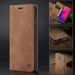 Matte Magnetic Flip Case For Xiaomi Mi 9T 9 T Mi9 Pro Wallet Case Business Leather Book Case For Xiaomi Redmi K20 K 20 Pro Cover