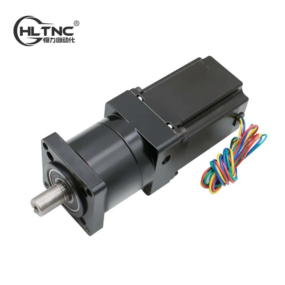 

NEMA 23 stepper motor 2.5NM with Planetary gearbox 4:1/6:1/10:1 ratio PX57 reducer Motor length 100mm 3A 4 wire for CNC router