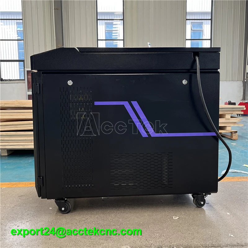 เครื่องเลเซอร์กำจัดสนิมแบบพกพา1000W 2000W 3000W เครื่องทำความสะอาดเลเซอร์ทาสีฝุ่นแบบมือถือไฟเบอร์ LAZER สำหรับชิ้นส่วนรถยนต์