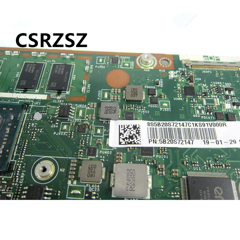 CSRZSZ لينوفو 14 واط اللوحة الأم للكمبيوتر المحمول 5B20S72147 LA-H151P مع A6-9220C 8G RAM اختبار موافق 100% الأصلي