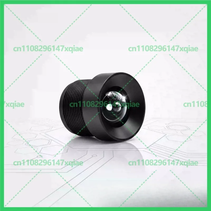 For Industrial Camera M12 2.4mm No Distortion Wide Angle Lens 5MP HD, 850nm/940nm Narrow Band Fit OpenMV Face Recognition USB