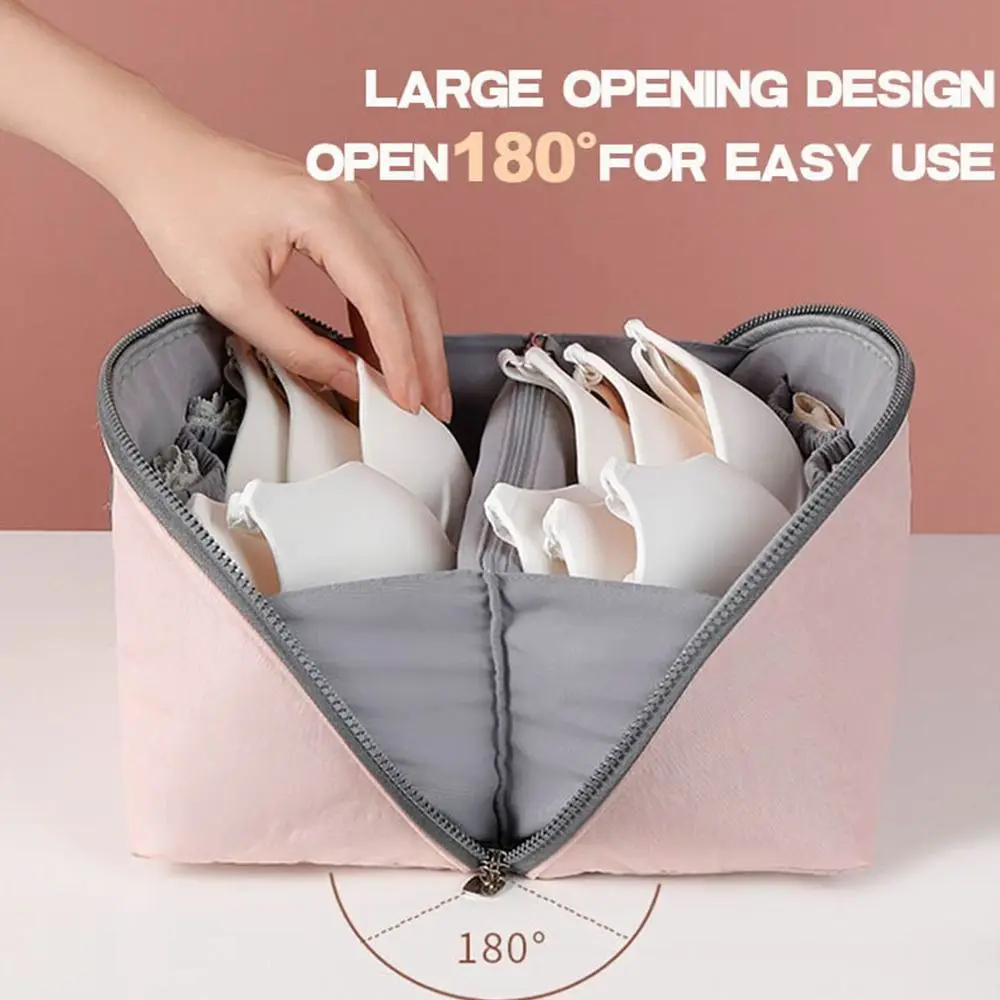 Multifunctional Underwear Storage Bag Travel Clothes Bra Socks Divider Organizer Pouch Women Portable Cosmetic Stuff Washing Bag