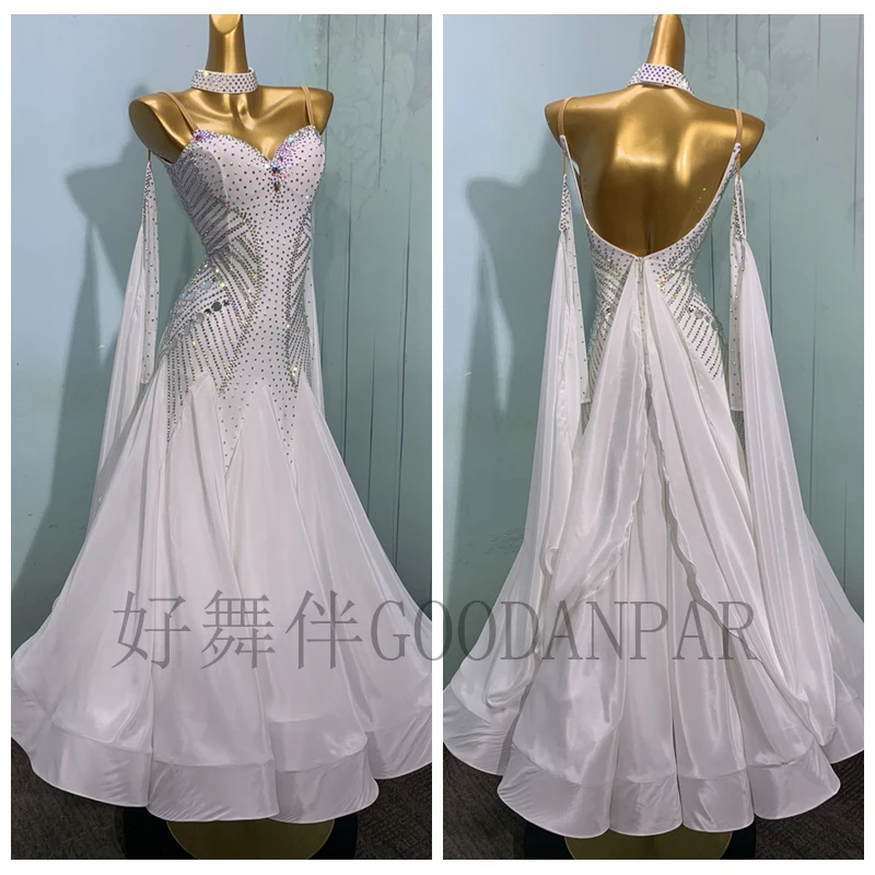 

Waltz Ballroom Dance Dress Women Competition Dance Gown Ballroom Dancing Costume standard dance dress women competition 2024