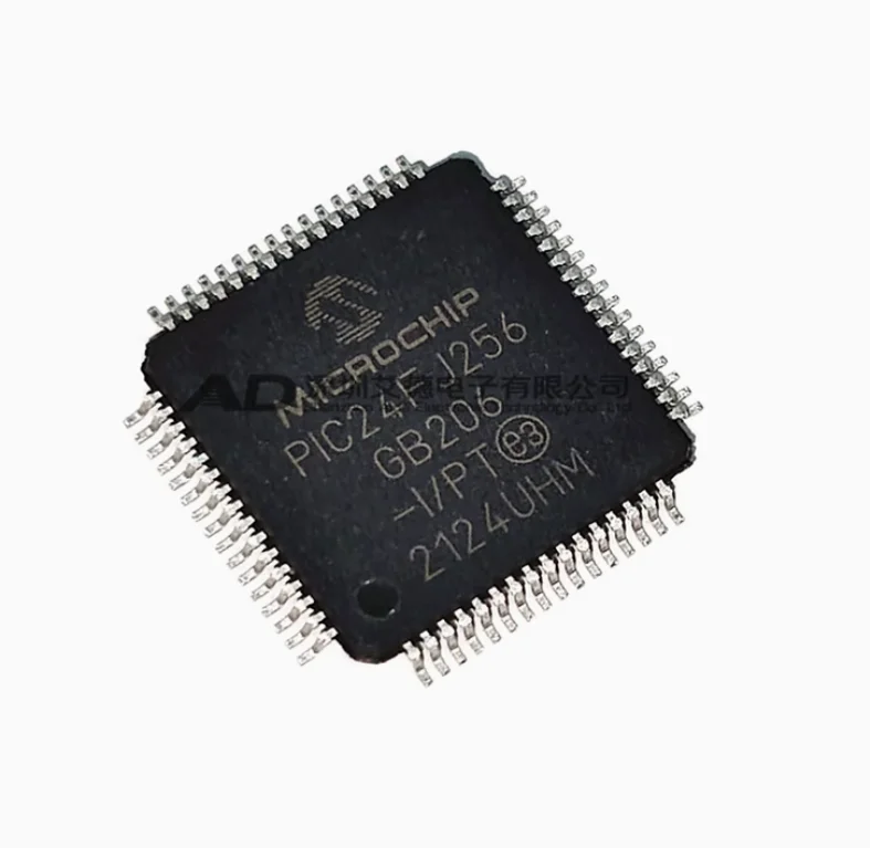 2PCS  PIC24FJ256GB206-I/PT QFP64 100% New original Chipset IC Electronic Component SMD