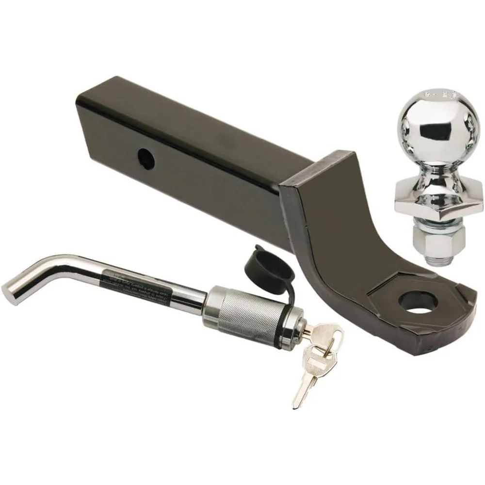 

Комплект сцепного устройства для тяжелого прицепа с 2-дюймовым падением, подъем 0,75 дюйма, подходит для 2-дюймового квадратного приемника, поддерживает до 6000 фунтов.