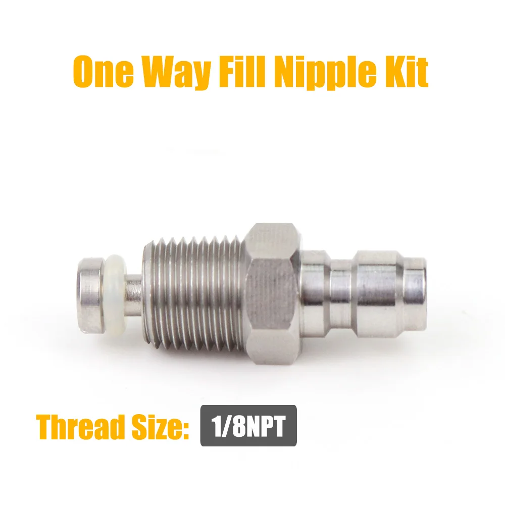 Hochdruck 8MM Foster Quick Disconnect Männlich Weiblich Adapter Füllnippel Blind Plug Gewinde 1/8NPT & 1/8BSP & M10 * 1