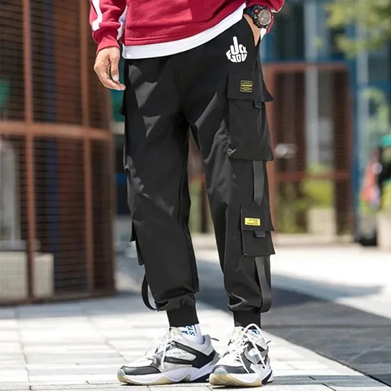 Nowe spodnie Cargo męskie Streetwear spodnie w stylu Hip Hop męskie spodnie joggery dorywczo spodnie haremowe spodnie do koszykówki