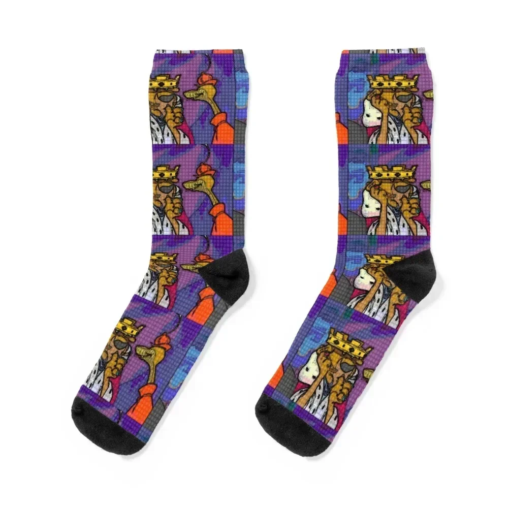 Robin Hood Sucks Oo De Lally Socks japanese fashion Argentina warm winter crazy Socks For Man Women's