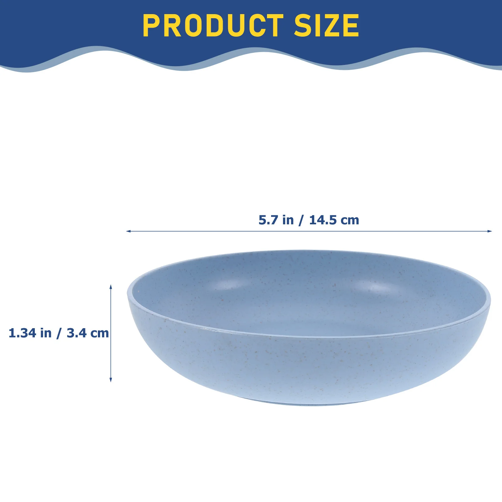 

6pcs Cat Food Bowl Plastic Pet Bowls For Indoor Cats Non-Slip Wide Base Dishwasher Safe Slow Feeding Bowl Sturdy Small Cat