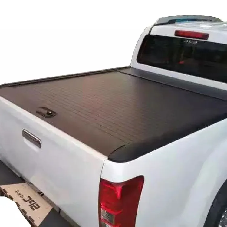 Custom Aluminium ratractable truck bed cover aluminum for  hilux  triton ford F150 ranger tonneau covers