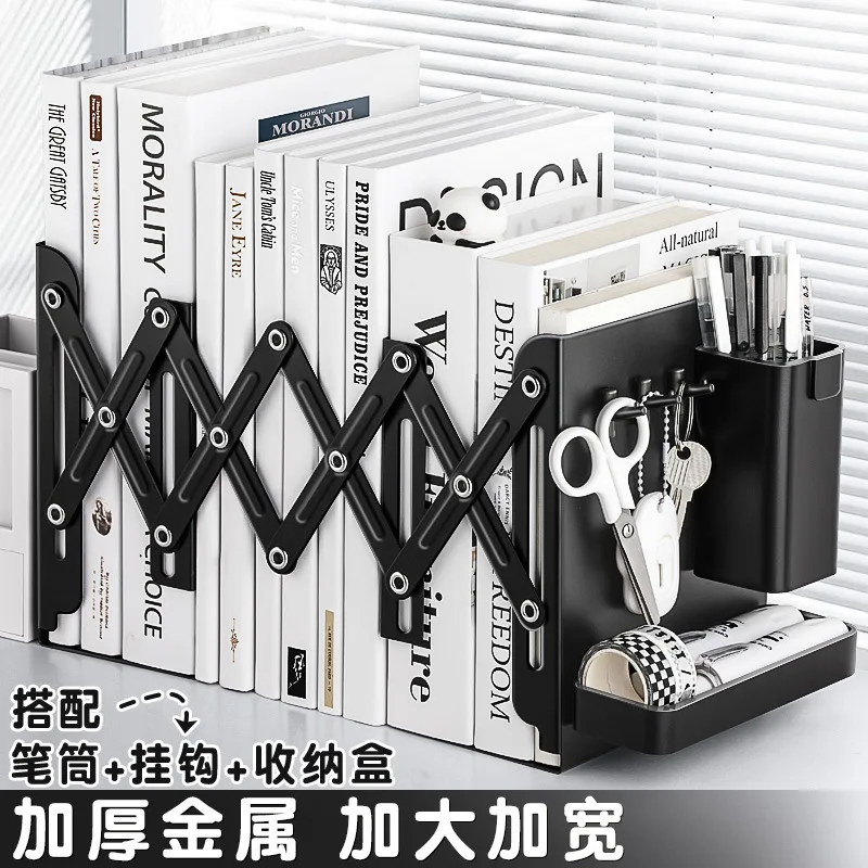 AOLIVIYA Desk Bookcase Cabinet Library Shelves Bookshelf Storage Rack Office Display Organizer Hole Board Stand