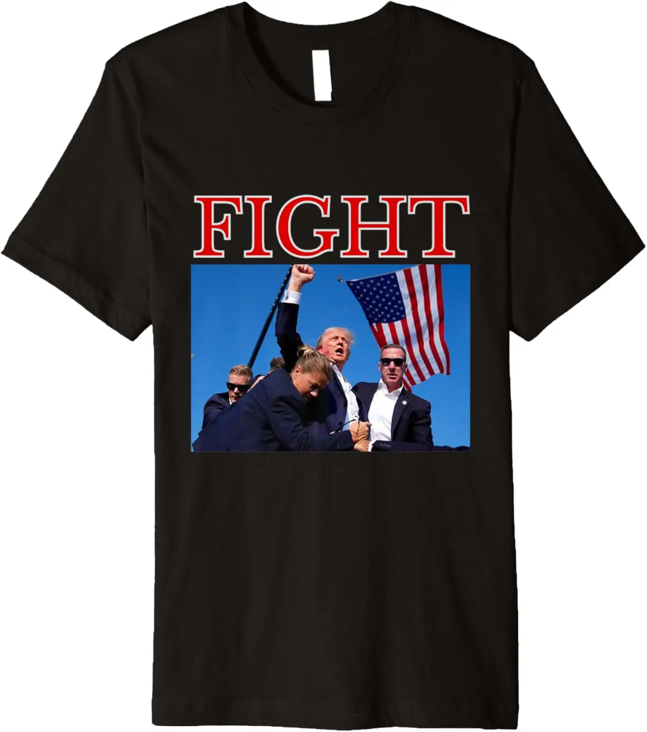 

Футболка премиум-класса Trump PA Rally Pennsylvania Rally Trump 2024