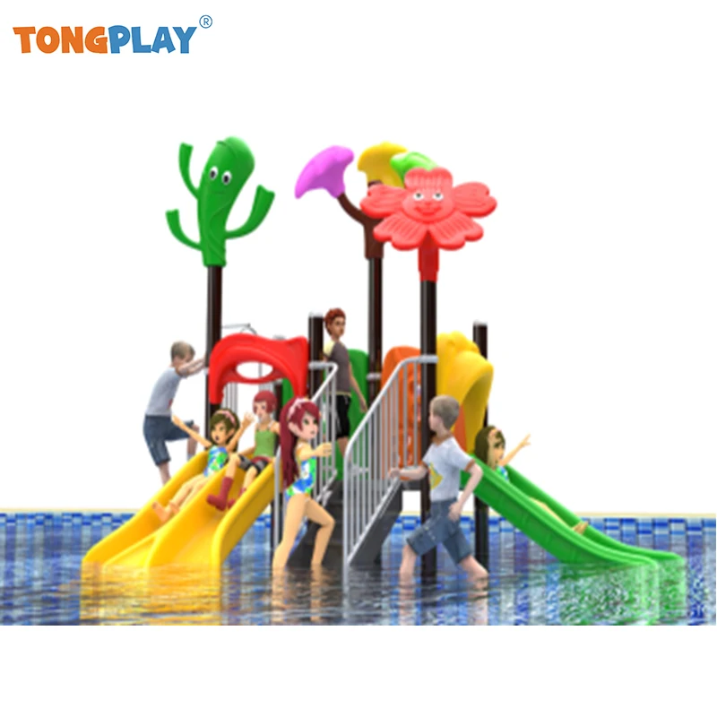 

Amusement Park Water Sprinkler Splash Pad For Kids Toddlers Outdoor Playground Water Slide In Water Theme Park