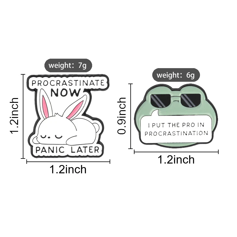 11styles Kawaii Ferret Emaille-Anstecknadeln, Feen-Frosch-Cowboy-Capybara-Brosche, Katze, Panda, Kaffee, Reversnadel, Schmuck, Geschenk für Freunde – Detail 4