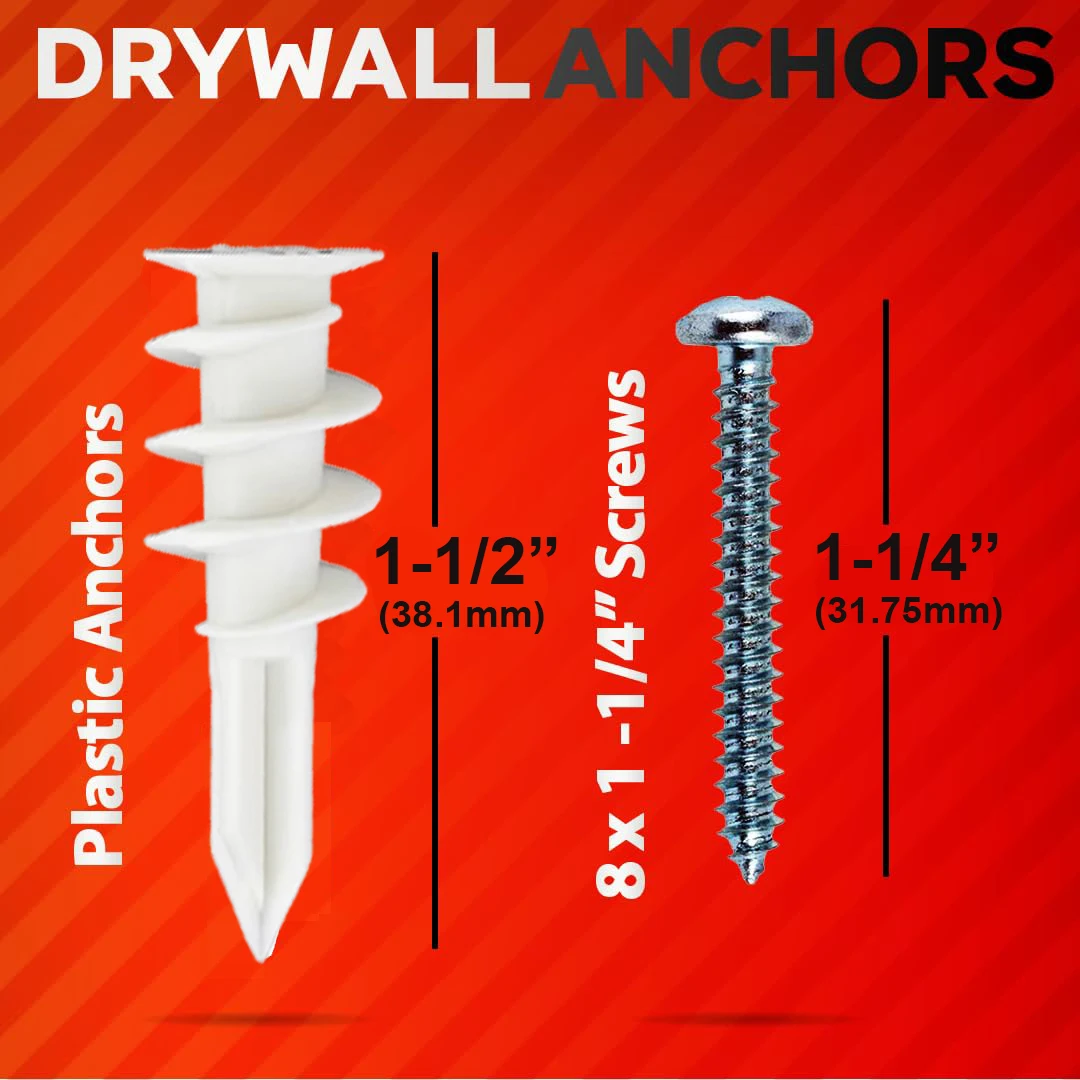 ชุดสมอผนังแห้งพลาสติก VKKM ดีไซน์การเจาะด้วยตนเอง ไนลอนเสริมความสามารถในการรับน้ําหนักได้ดีเยี่ยม