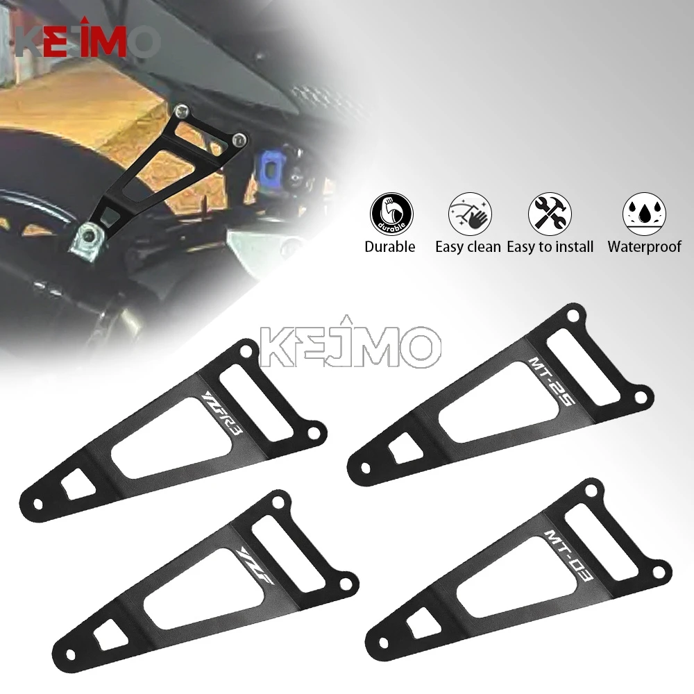 

Exhaust Muffler Pipe Hanger Bracket Support Holder Stand Motorcycle For Yamaha MT-03 MT03 MT-25 MT25 YZF R3 YZF R25 2020 - 2025