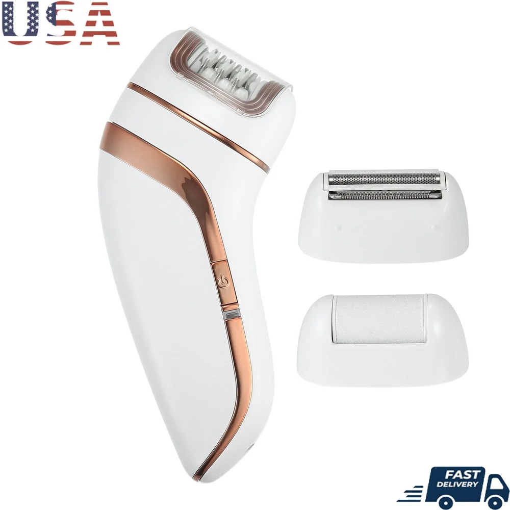 

Электрический эпилятор 3 в 1, беспроводная бритва для удаления мозолей, перезаряжаемый портативный женский инструмент для ухода за волосами, зарядка через USB