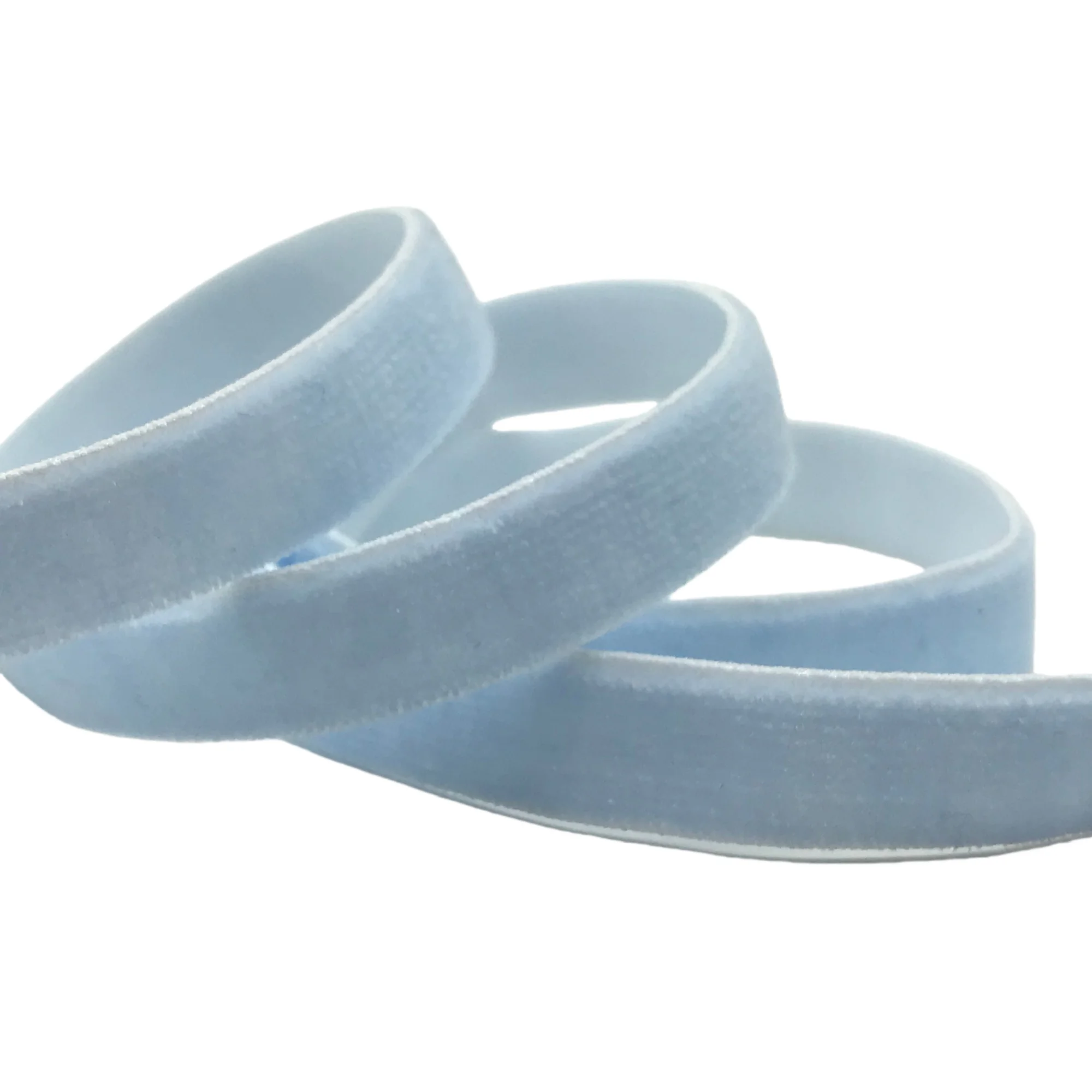 10 Yards 1 cm weiches Samt elastisches Band für DIY Nähen Stirnband Clips Schleife Hochzeit Weihnachtsdekoration 23 Farben – Detail 14
