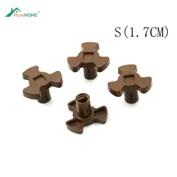 4Pcs 17mm 23mm Microwave Oven Turntable Roller Guide Support Coupler Tray Shaft